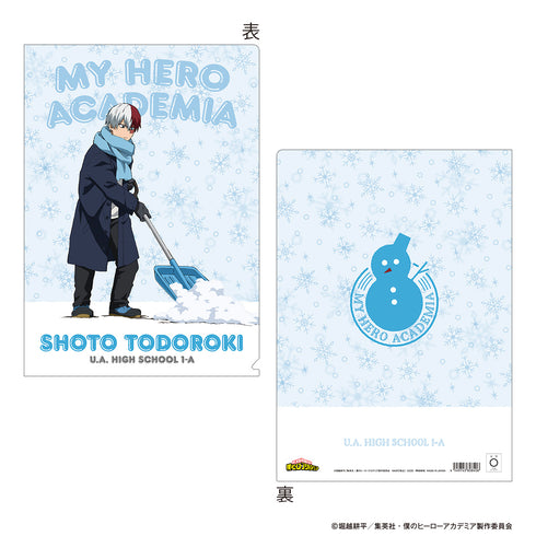 『僕のヒーローアカデミア』クリアファイル/轟焦凍 雪かき
